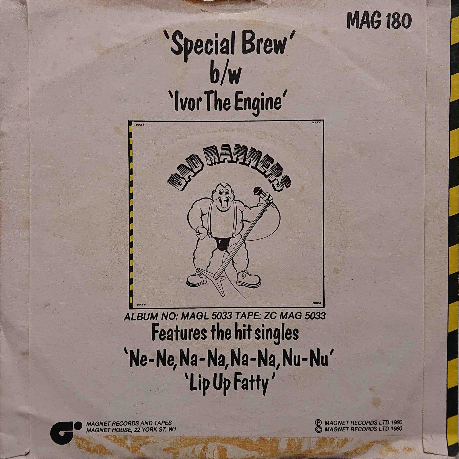 Back cover of MAG 180